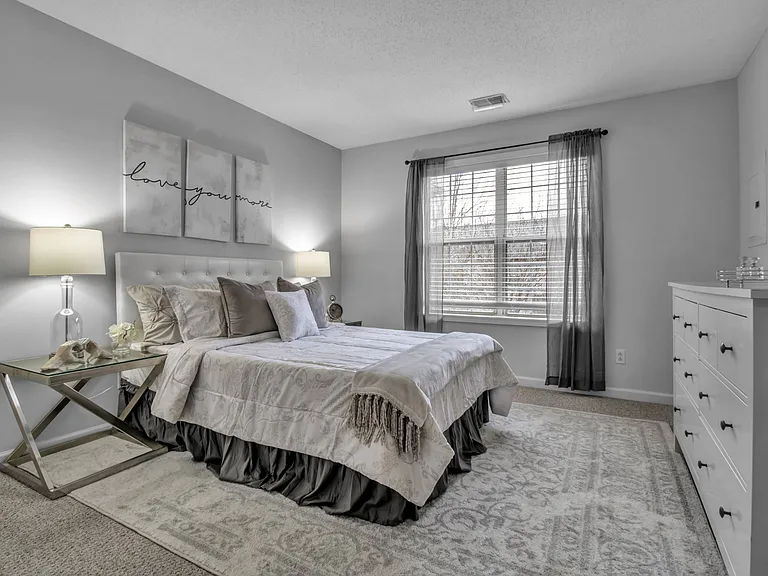 Bright, Comfortable Master Bedroom
