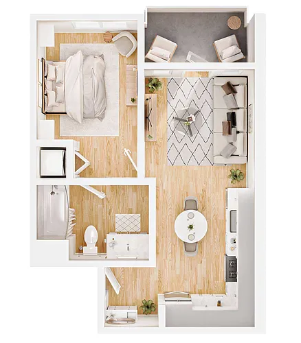 Floor plan J