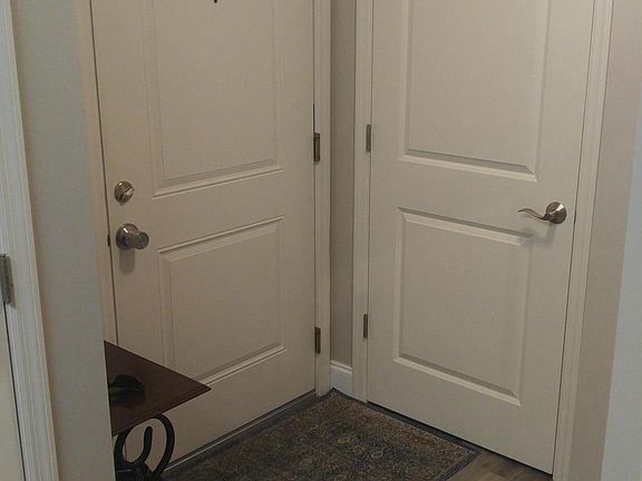 Main entrance with coat closet