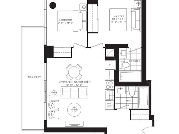 5th image of 501 Yonge St #2402