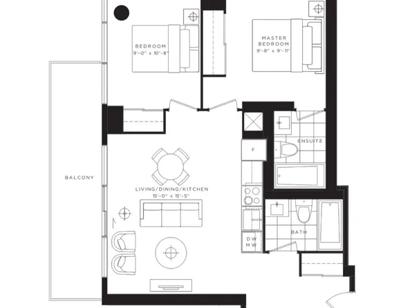 501 Yonge St #2402, Toronto, ON M4Y 1X9