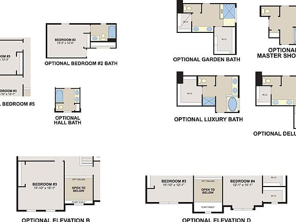 Second Floor Options