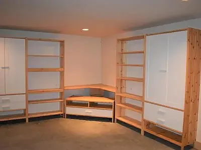 Basement family room.