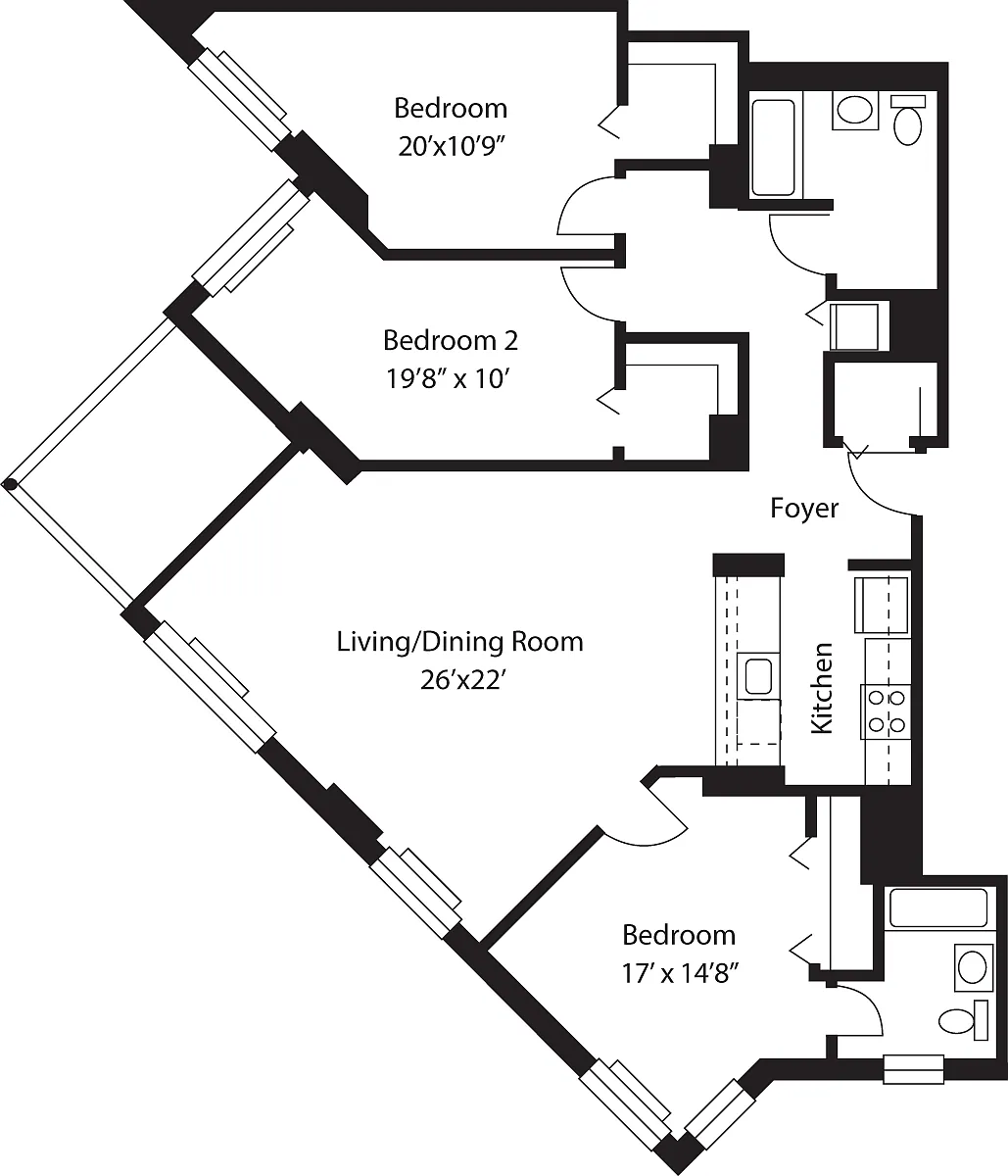 Floor plan A3