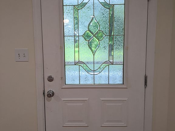 BEVELED GLASS ENTRY DOOR