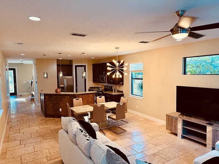 Family Room & Dining Area