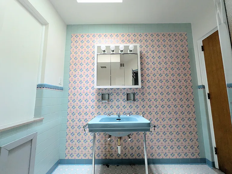 First floor bath with shower