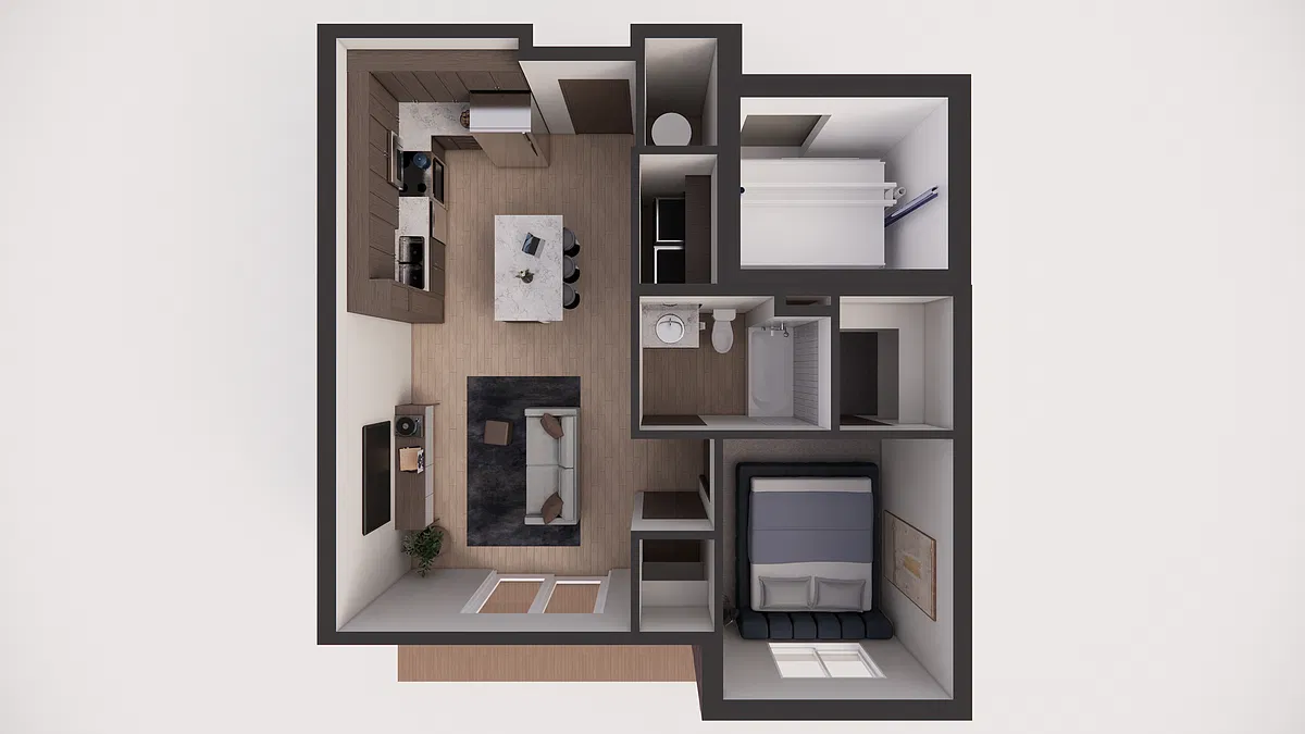 Floor plan Sunset