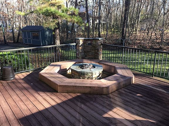 Built in Gas Firepit