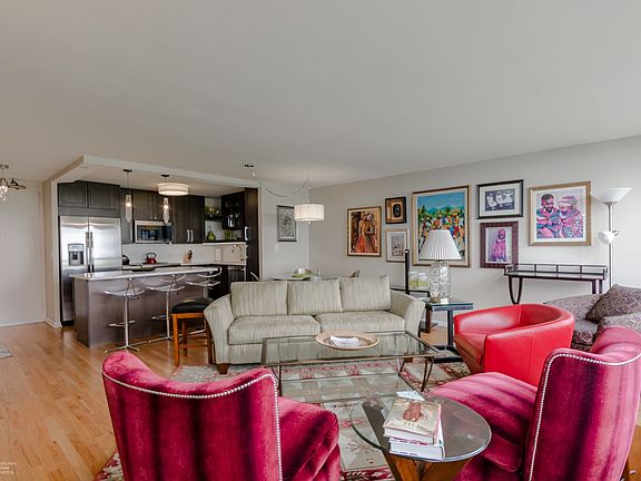 Open Living/Dining/Kitchen