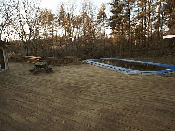 Deck and pool