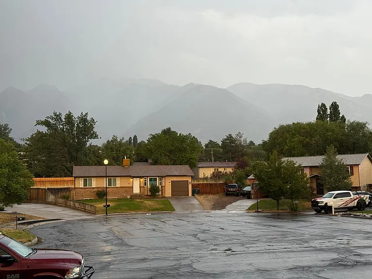 View from front of the house