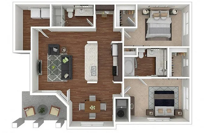 Floor plan B1