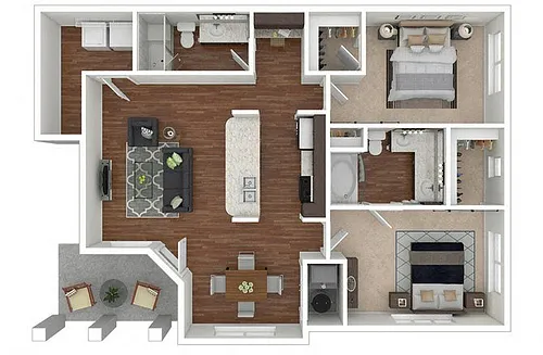 Floor plan B1