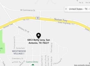 6857 Betty Levy, San Antonio, TX 78227