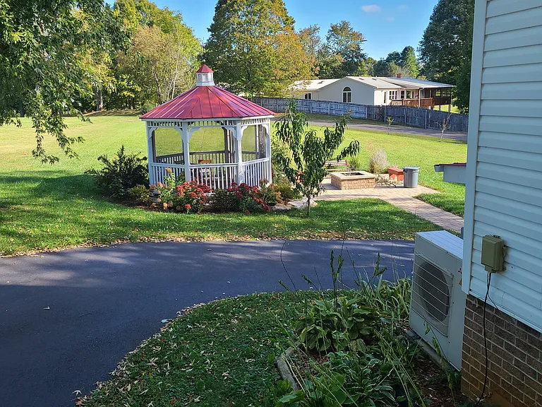Gazebo from rear deck