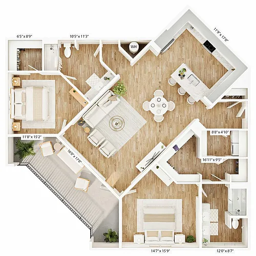 Floor plan B5