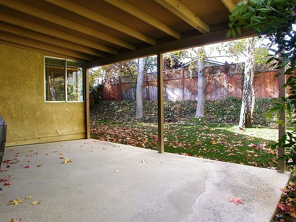 Large covered patio