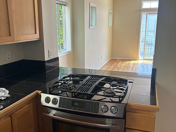 Kitchen, looking into living room