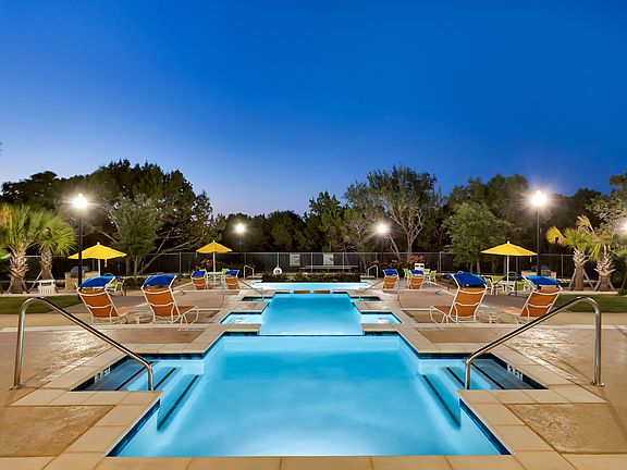 Pool at Dusk