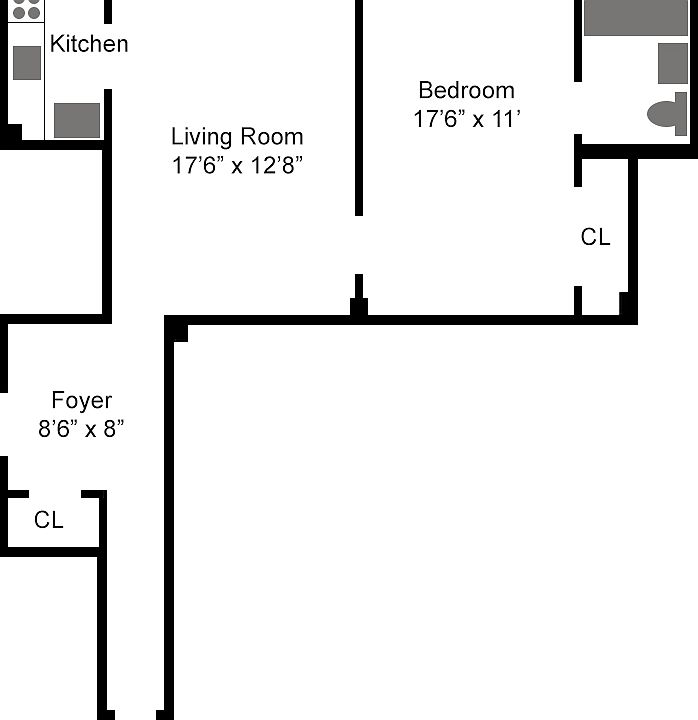 2nd image of 41 W 72nd St APT 17F