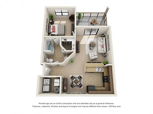 Floor plan The Etesian