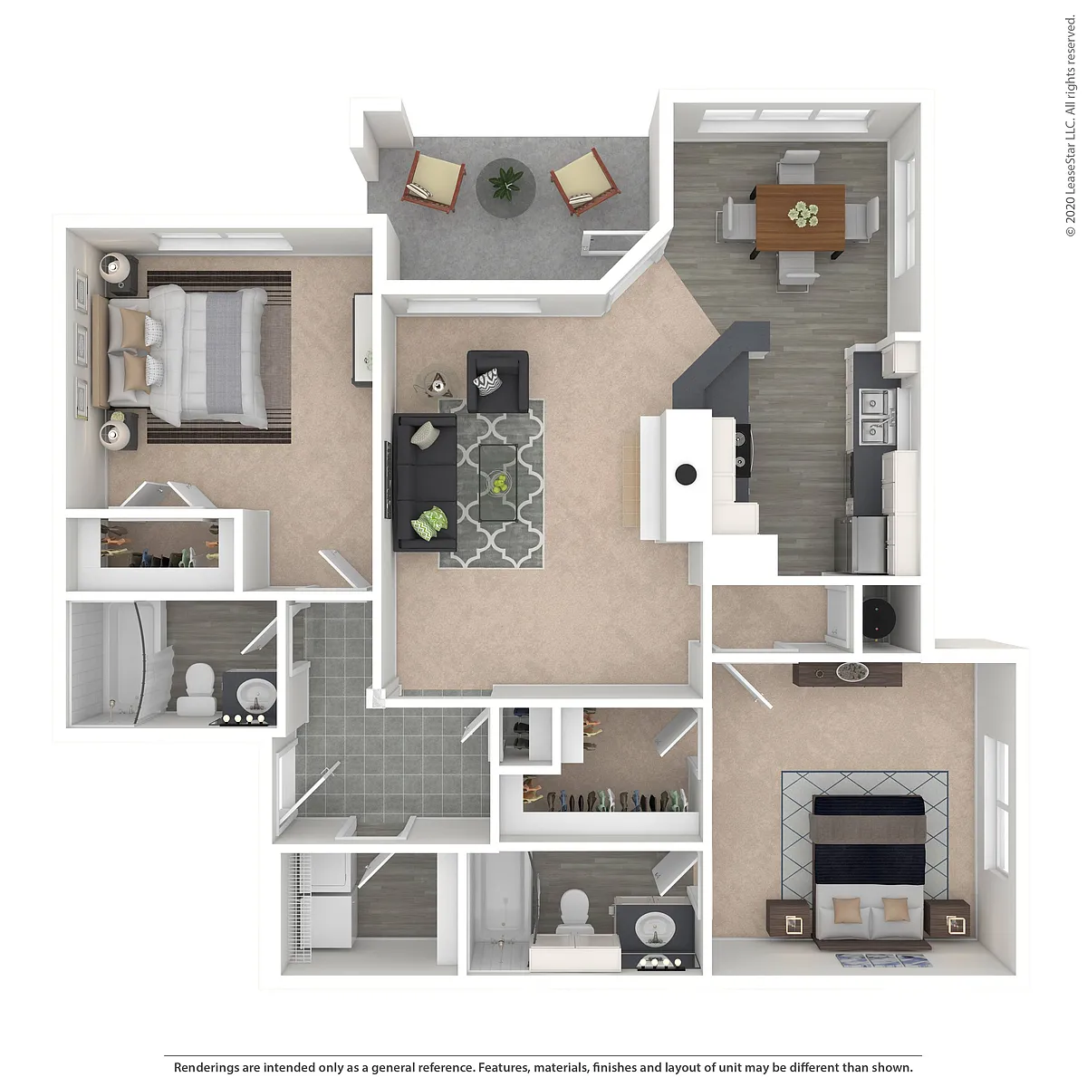 Floor plan The Ritz -B2 Classic