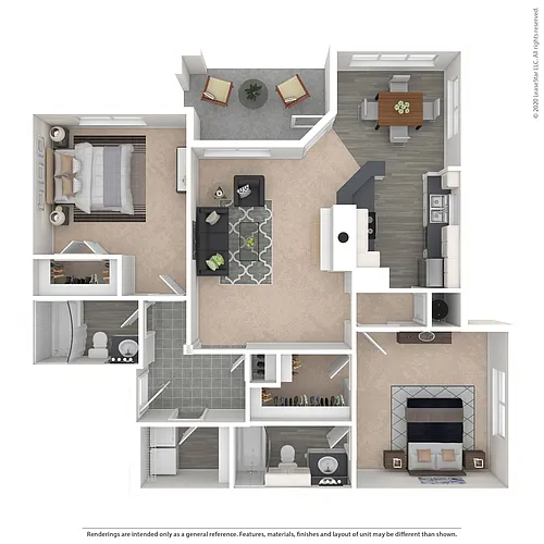 Floor plan The Ritz -B2 Classic