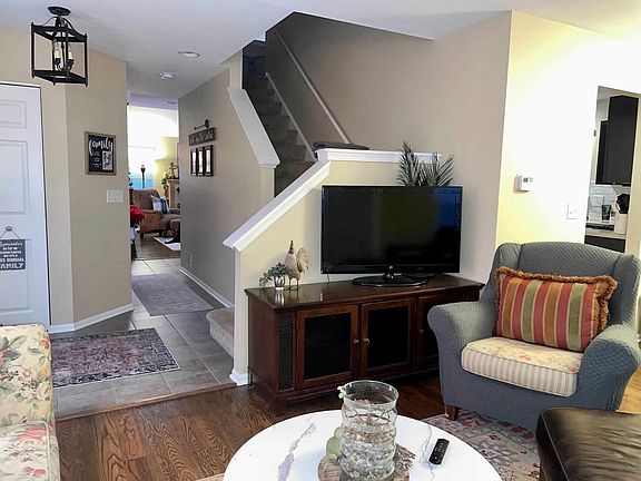 Front entrance/foyer (living room view)