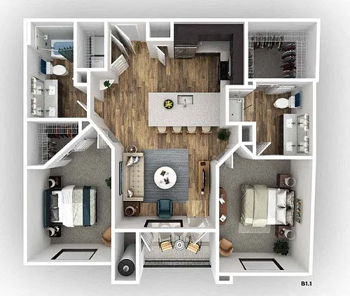 Floor plan B11