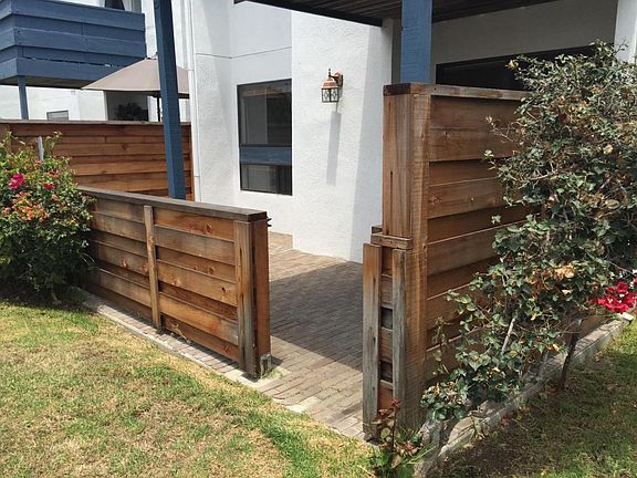 Private Patio Entrance