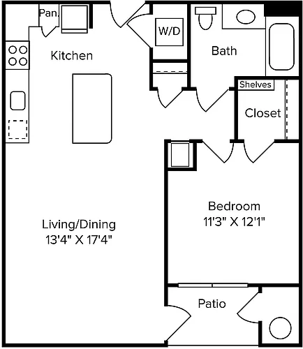 Floor plan A7