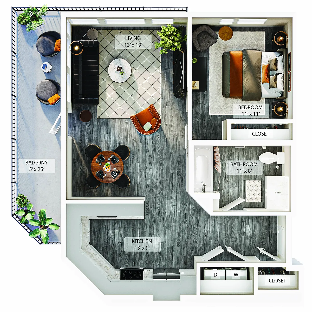 Floor plan Oasis