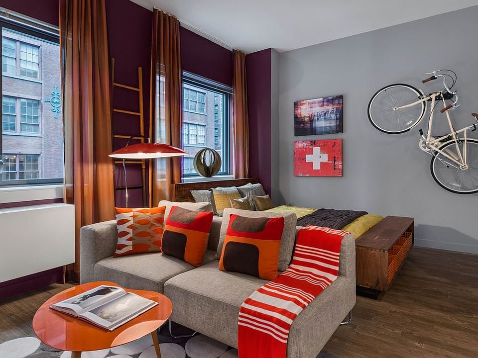 Living Room and Bedroom