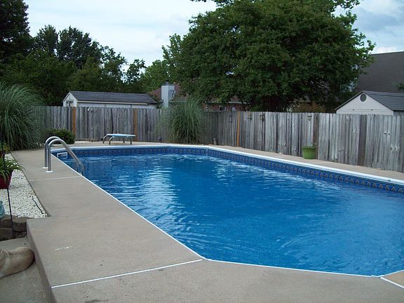 Backyard Pool Area