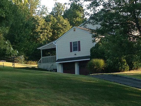 2 car garage and deck