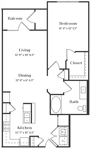 Floor plan A2