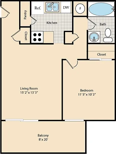 Floor plan The Aspen