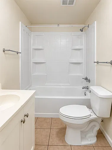 1 of 2 full bathrooms
