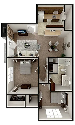 Floor plan Basin
