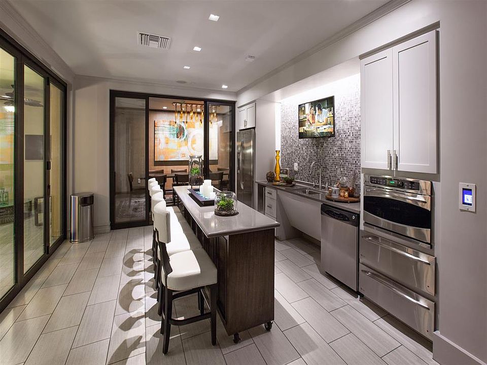 Host a dinner party using the catering kitchen