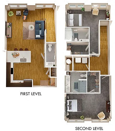 Floor plan Sylvan Townhome