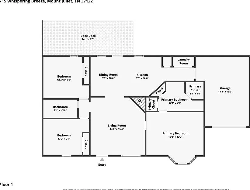 3 bed, 2.0 bath, 1247 sqft, $2,180 — Photo 2