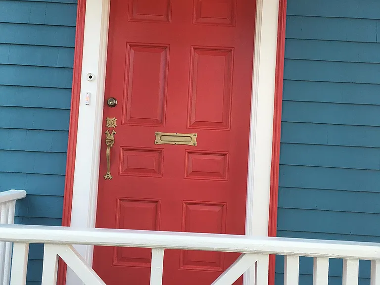 Entrance door to # 35 Sanborn
