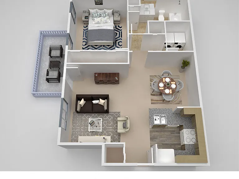Falls Creek Apartments and Townhomes — Photo 25