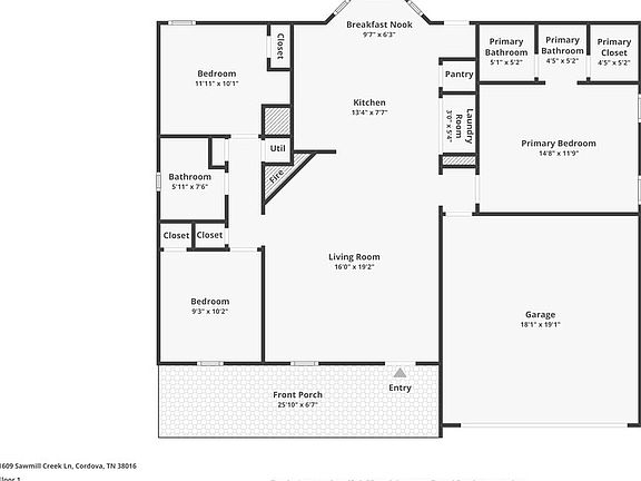 2nd image of 1609 Sawmill Creek Ln