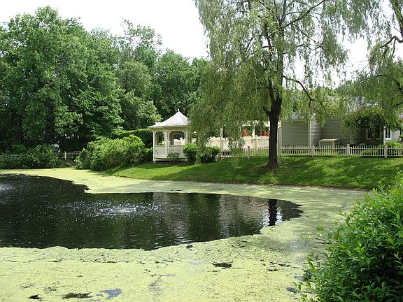 Pond and Gazebo