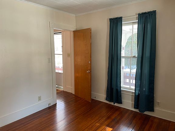 Bedroom, view to living room.