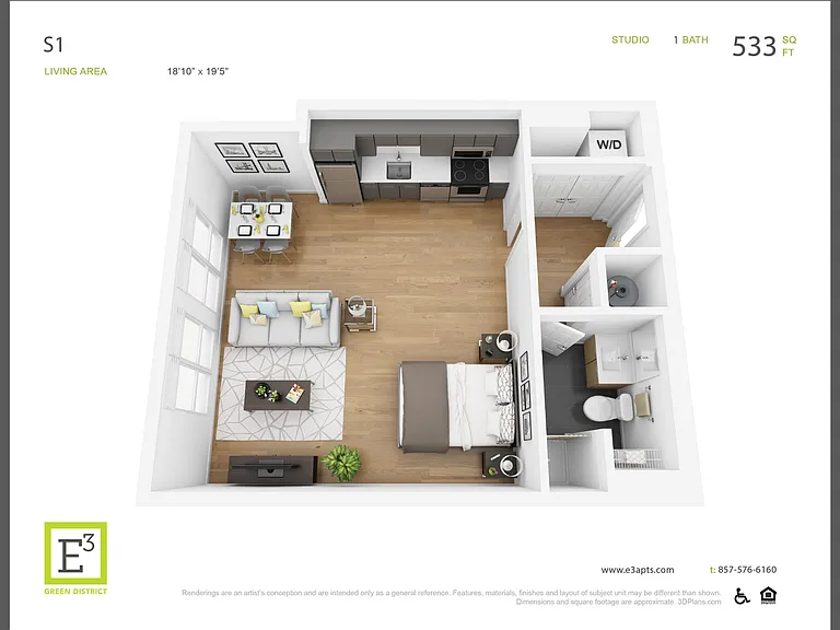 E3 Apartments — Photo 22