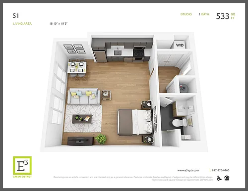 Floor plan Eco_S1
